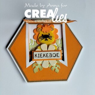 Crealies Stansset Leeuw