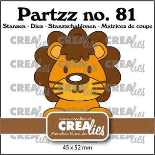 Crealies Stansset Leeuw