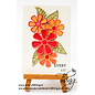 Crealies Set van 3 Bloemen stansen met / zonder groefjes