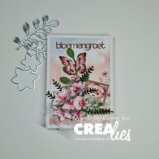 Crealies Stansset 3 bloemen no. 72