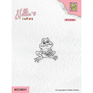 Nellie's Choice Clear Stamp Frog 1