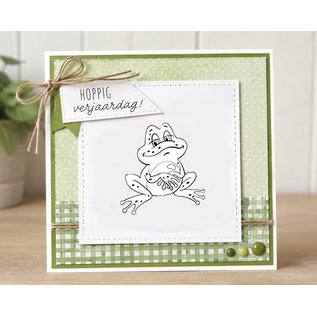 Nellie's Choice Clear Stamp Frog 1