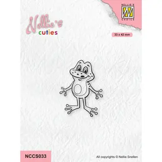 Nellie's Choice Clear Stamp Frog 3