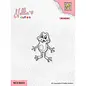 Nellie's Choice Clear Stamp Frog 3