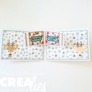 Crealies Stempel/Stans  2 teksten, 1 label & 3  labelstansen