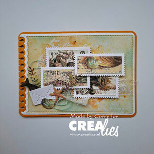 Crealies Stansset Dubbele Kaart Notebook Horizontaal no.631