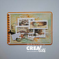 Crealies Stansset Dubbele Kaart Notebook Horizontaal no.631