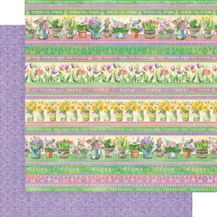 Graphic 45 Paper pad Grow with Love 8x8 Inch