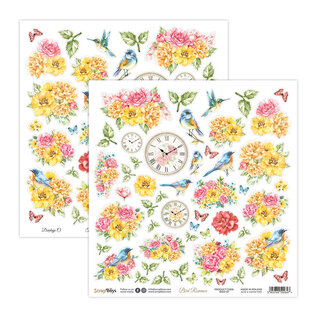ScrapBoys Paper Pack Bird Romance 12x12