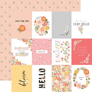Carta Bella Paper Pad Flora No.5 6x6 Inch