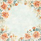 Reprint Paper Pack The Beach 8x8 inch