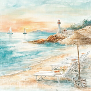 Reprint Paper Pack The Beach 8x8 inch