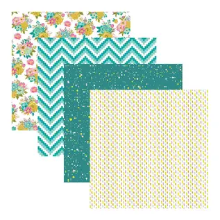 Spellbinders Paper Pad Just Sayin' 6x6 Inch