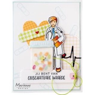 Marianne Design Stansmal & Stempel Hetty’s doctor