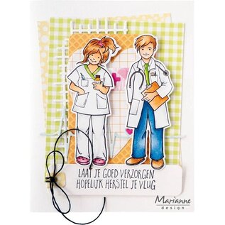 Marianne Design Stansmal & Stempel Hetty’s doctor