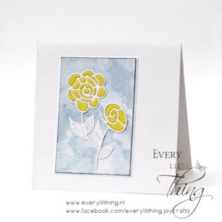 Crealies Stansset Dubbele kaart 10 x 10 cm