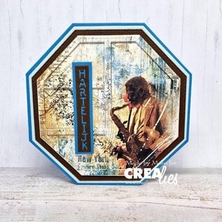 Crealies Stansset Frame & Inlay achthoekig