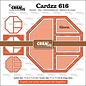 Crealies Stansset Frame & Inlay achthoekig