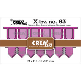 Crealies Stansset Banners 2x