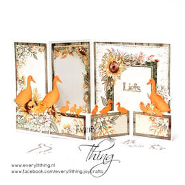 Crealies Stansset Z-Fold / Easel card