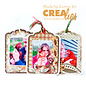 Crealies Stansset ATC Panel A