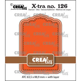 Crealies Stansset ATC Panel A