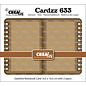 Crealies Stansset Gatefold Notebook card rechthoek