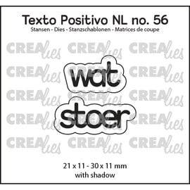 Crealies Tekst stans Wat Stoer