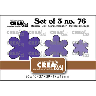 Crealies Stansset 3 Bloemen 31