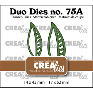 Crealies Stansset Open Blaadjes 21