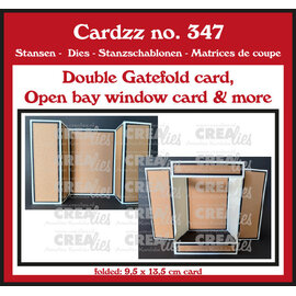 Crealies Stansset Double Gatefold