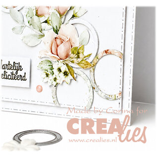Crealies Crea Nest Lies XXL Dunne Kaders Cirkels glad