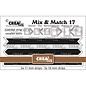 Crealies Mix & Match Banners 3x