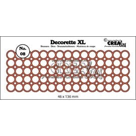 Crealies Decorette XL stans no  08 Cirkels