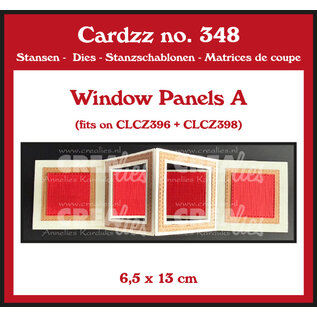 Crealies Stansset Doorkijk panelen A (past op CLCZ396 en CLCZ398)