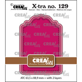 Crealies Stansset ATC Panel D