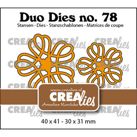 Crealies Stansset Open bloemen 32