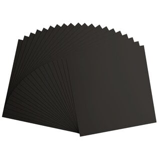Florence Cardstock Glad Zwart 30,5x30,5cm 216g