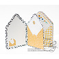 Crealies Stansset Twist & Pop B7 Panelen, Leporello & Miniboekje Huis nr332