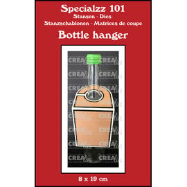 Crealies Stansset Flessen/Deur hanger