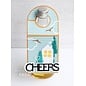 Crealies Stansset Flessen/Deur hanger