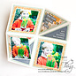 Crealies Stansset Squashfold Card vierkant 7 cm