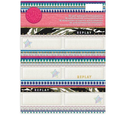 Replay schooletiketten fashion