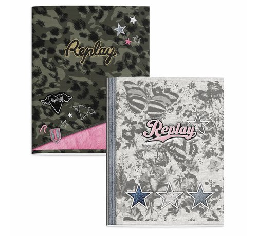 Replay A5 lijntjes schriften