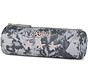 Girls etui - rond  camo grijs