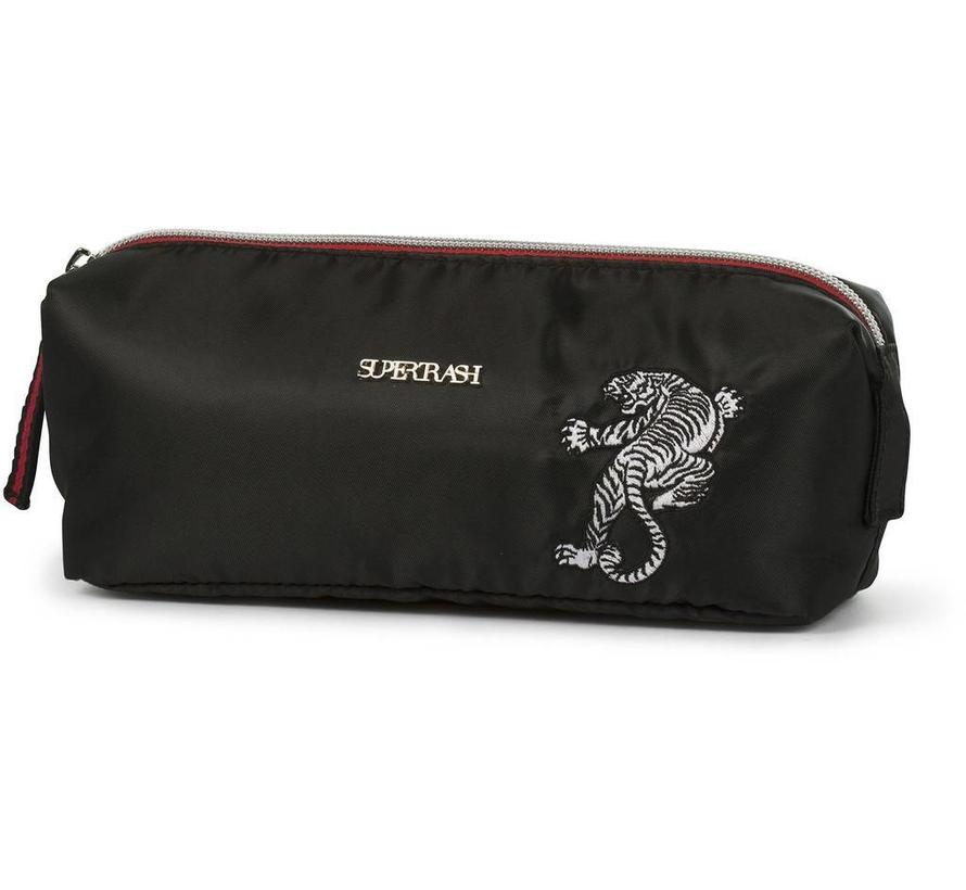 Supertrash etui zwart, - Schoolosaurus