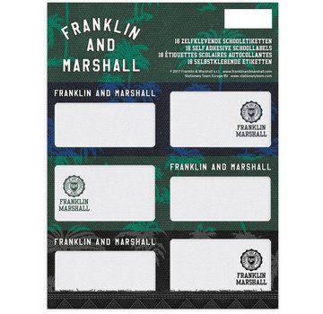 Franklin & Marshall Boys etiketten - groen