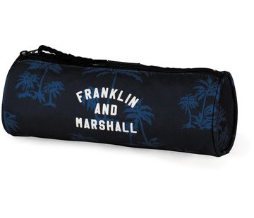 Franklin & Marshall Boys rond etui - blauw