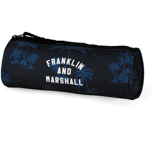 Franklin & Marshall Boys rond schooletui - blauw