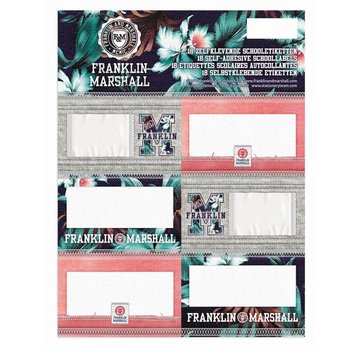 Franklin & Marshall 1+1 GRATIS Girls etiketten flower